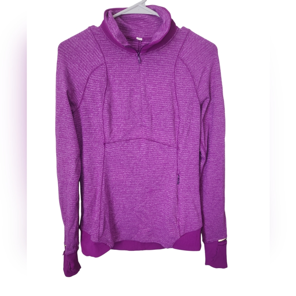 Lululemon Runderful 1/2 Zip Pullover Purple 8